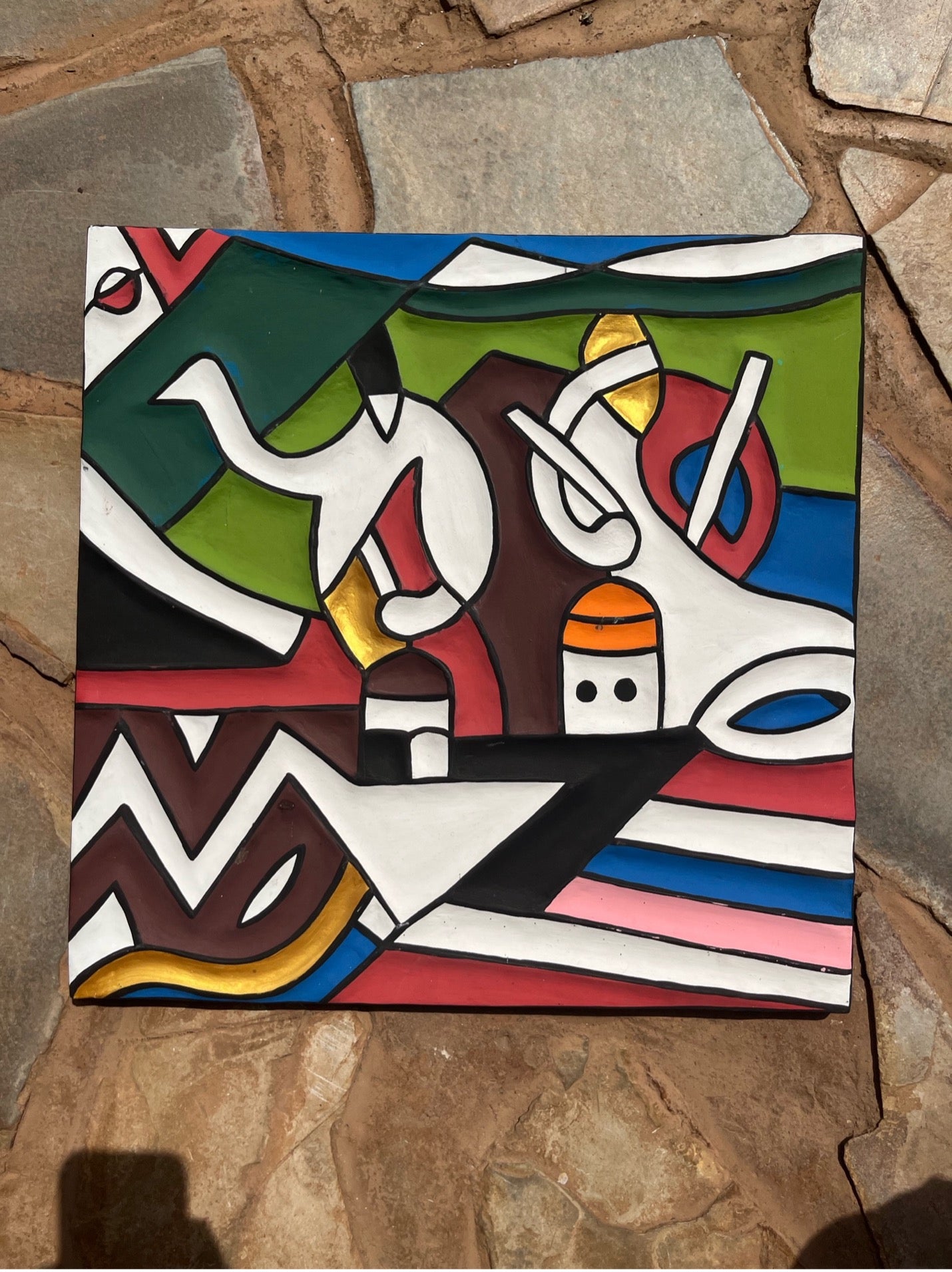 Contemporary Imigongo - Ubumwe